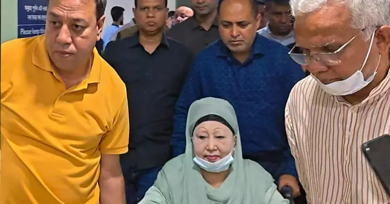 এভারকেয়ার হাসপাতালে ভর্তি হয়েছেন খালেদা জিয়া